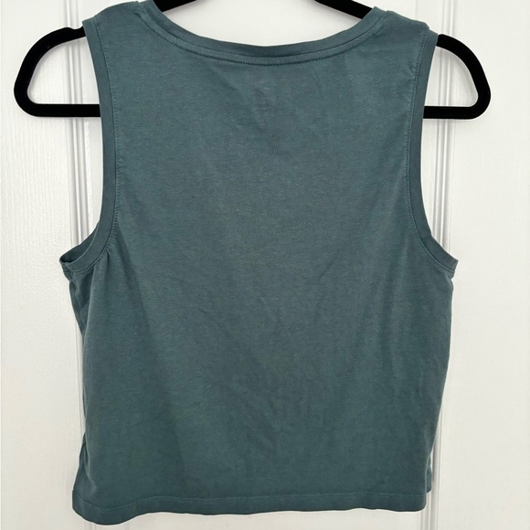 Old Navy Bestee Teal Tank Top (L) - Picture 4 of 6